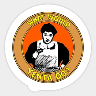 Yenta Sticker